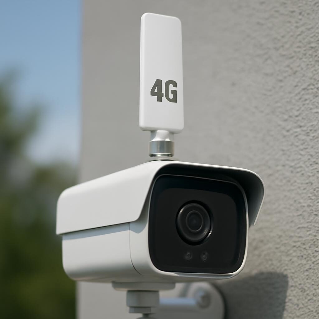 Caméra de surveillance 4G avec antenne