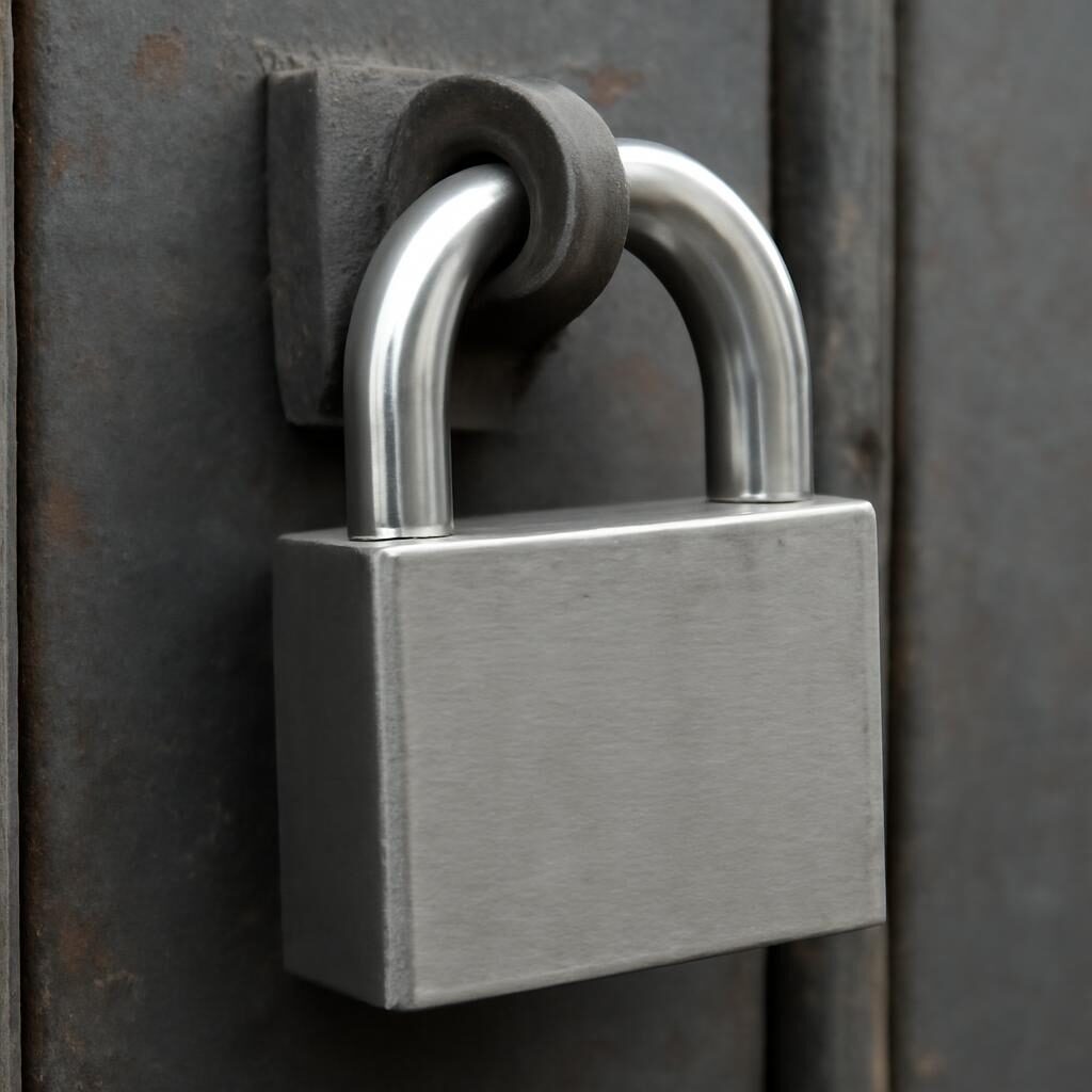 Cadenas de sécurité renforcé sur accès