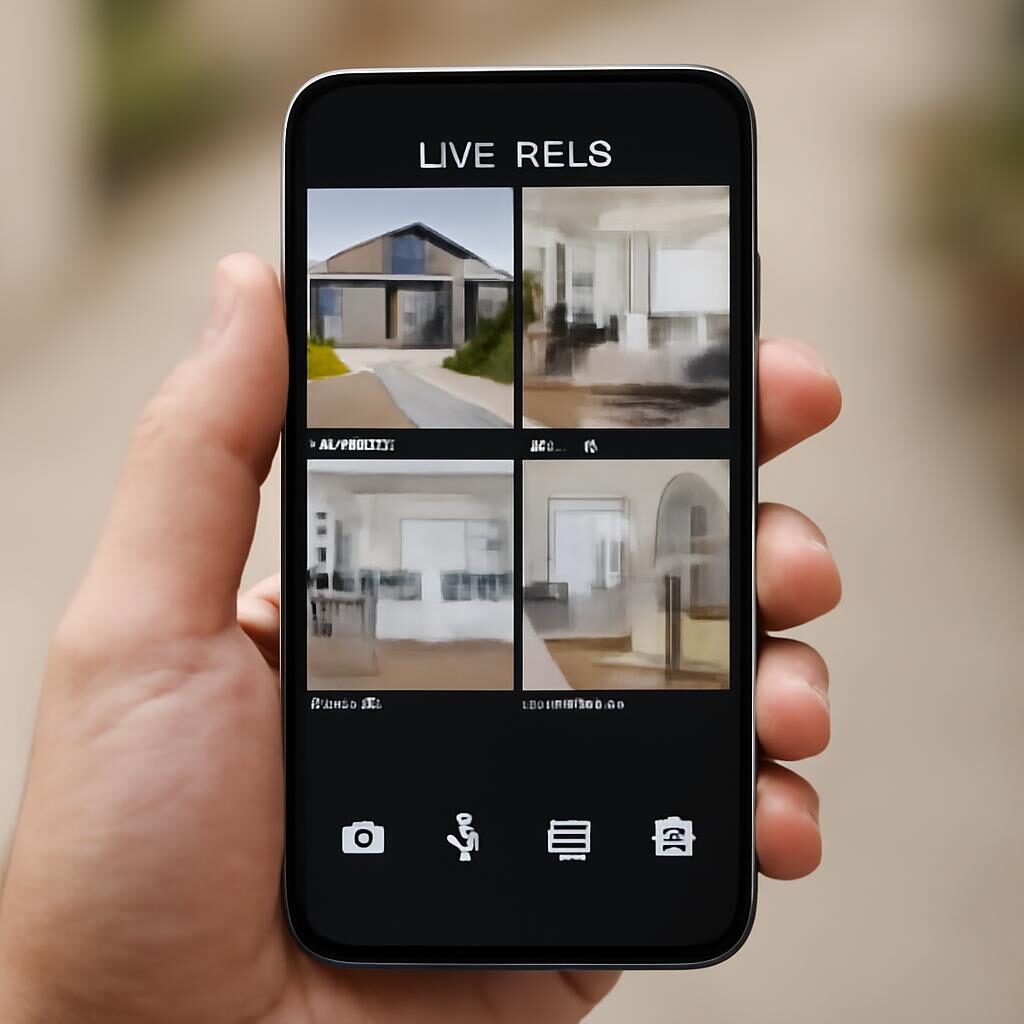 Application smartphone vidéosurveillance caméra WiFi