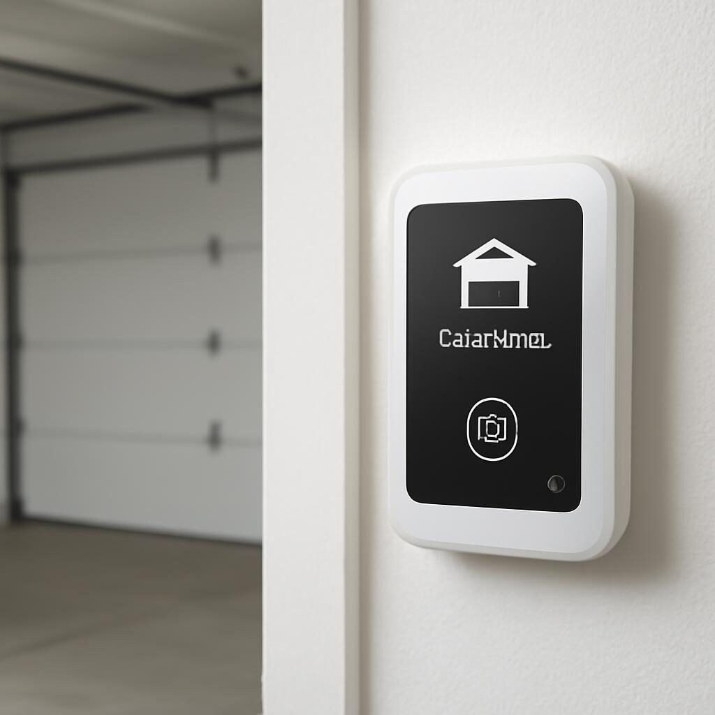 Boitier de commande motorisé pour porte de garage connectée